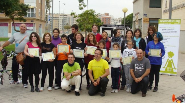 Entrega de Diplomas del Aula de la Bici