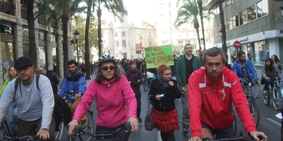 Bicicfestación mi bici se la llevo
