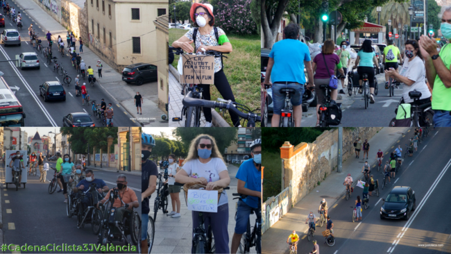 Cadena Ciclista día mundial de la bici