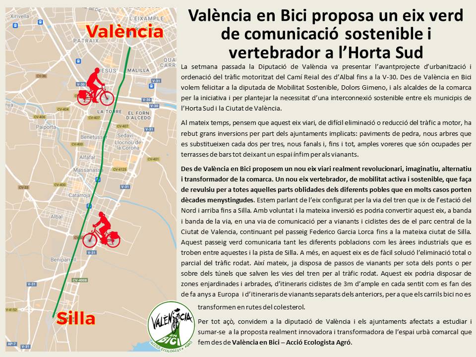 Valencia-en-Bici-proposa-un-eix-verd-Horta-Sud